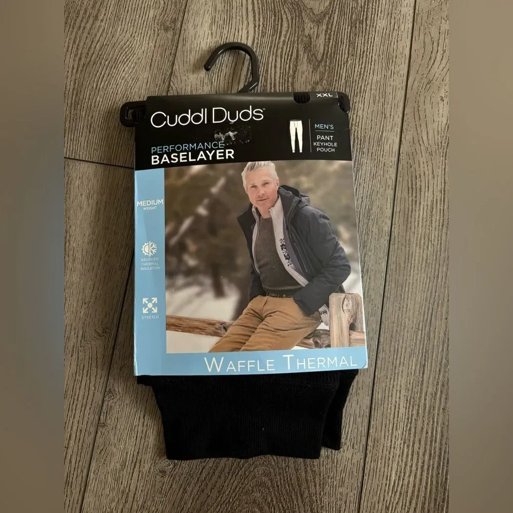 Cuddl Duds Black pants Essential Comfort